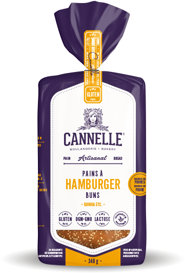 Gluten Free Hamburger Bread - Pain Sans Gluten Cannelle (540x720), Png Download