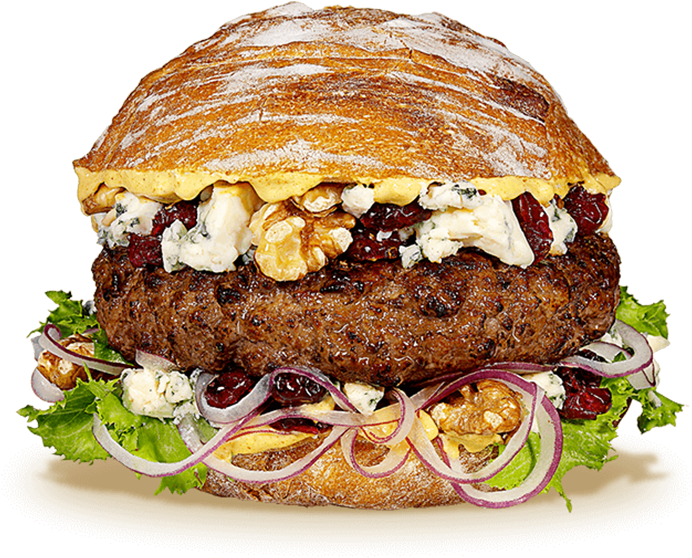 Waldorf Burger (1203x630), Png Download