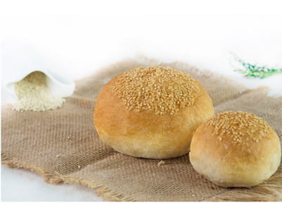 Hamburger Bun - Shaobing (400x400), Png Download