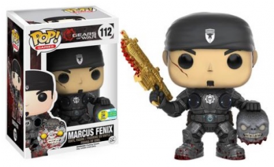 Gears Of War - Marcus Fenix Funko Pop (400x400), Png Download