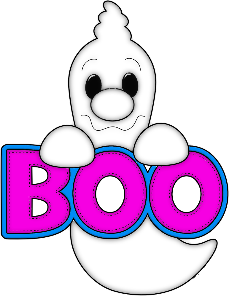 Halloween Decorations Clipart Images - Boo Halloween Png (772x999), Png Download