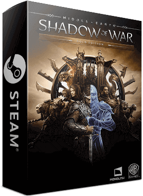 Middle-earth: Shadow Of War (gold Edition) Pc (400x400), Png Download