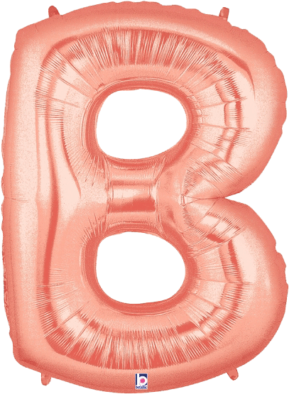 Letter B Foil Balloon Letters - Letter B Balloon (600x600), Png Download