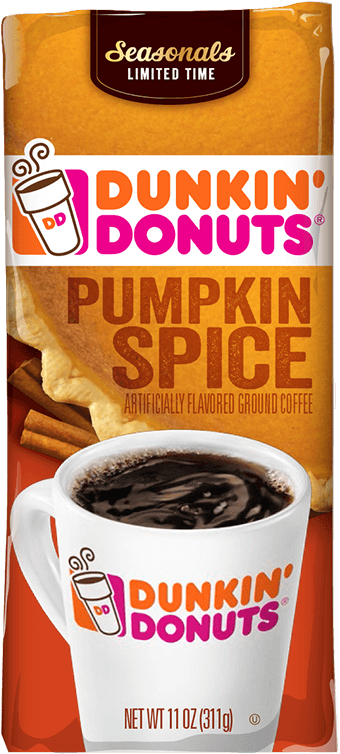 Pumpkin Spice Coffee Pumpkin Spice Coffee - Dulce De Leche Dunkin Donuts (960x960), Png Download