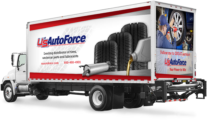 Autoforce Truck - Trailer Truck (668x388), Png Download