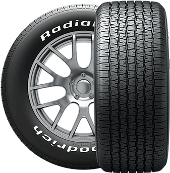 Tire Bfgoodrich Radial T/a - Bfgoodrich Radial T/a Tires (365x346), Png Download
