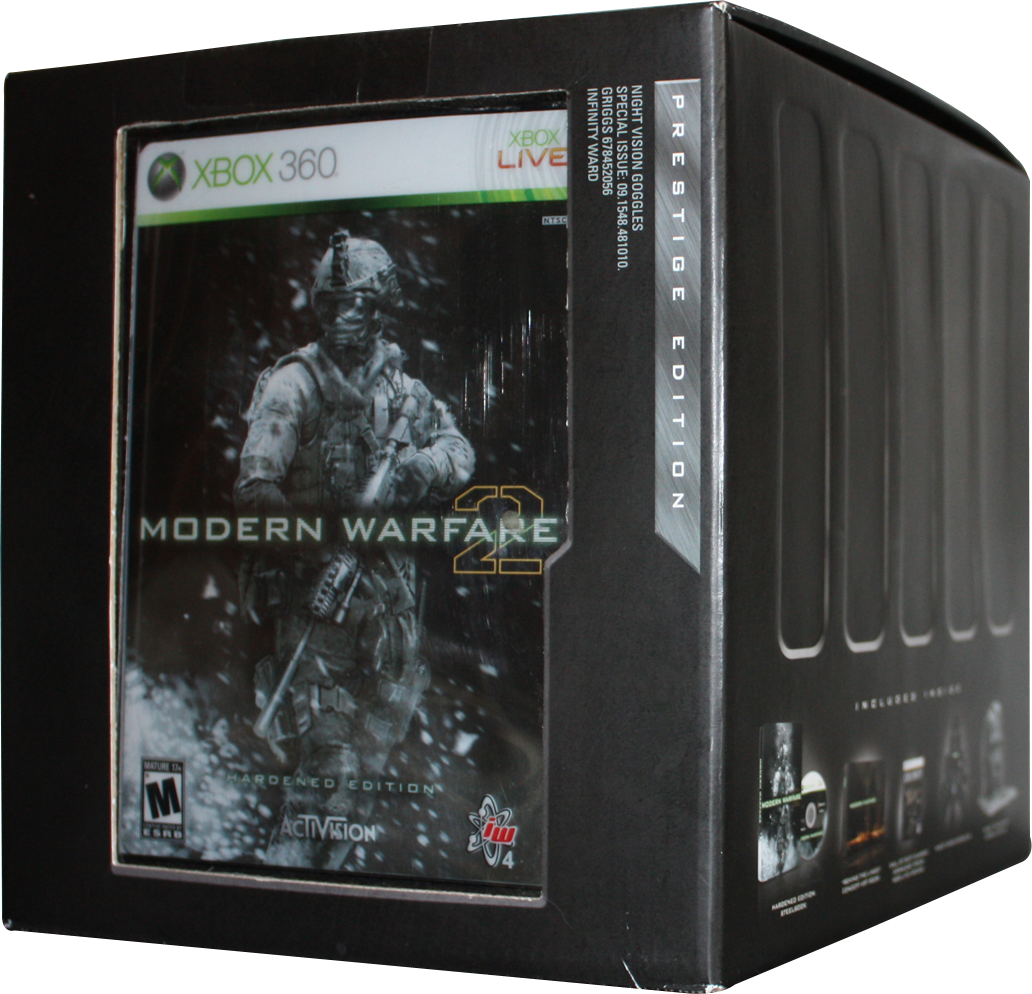 First Question, Is The Prestige Really Worth The $150 - Call Of Duty Modern Warfare 2 Xbox 360 (preowned) (1032x994), Png Download