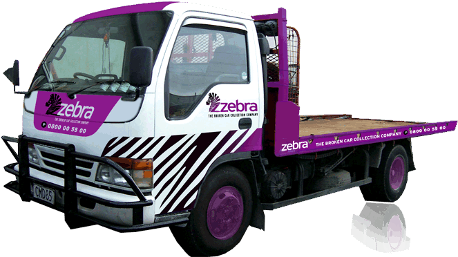 Got An Old, Broken Or Unwanted Car That Needs Removing - Zebra Car Removals Tauranga (662x429), Png Download