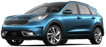 New Kia Niro In Brunswick - Chevrolet Spark 2017 Blue (484x343), Png Download