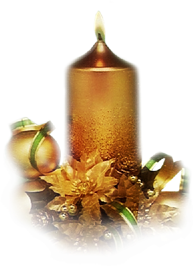 [tubes Velas Navidad [2] ] - Velas De Navidad Png (383x538), Png Download