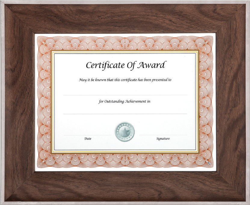 Nudell™ Director Series Document And Photo Frame - Executive Series Document And Photo Frame, 8 1/2 X (850x850), Png Download