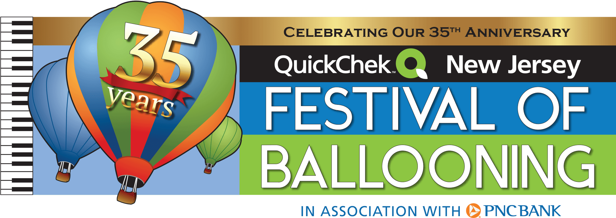 The Countdown Is On - Quick Chek New Jersey Festival Of Ballooning (2078x754), Png Download