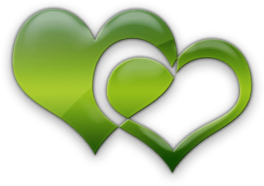 Double Hearts Icon - Double Heart Side (420x420), Png Download