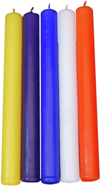 Vela Candelabro T15 - Candle (320x435), Png Download