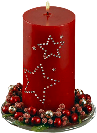 [tubes Velas Navidad [2] ] - Vela De Navidad Png (447x560), Png Download