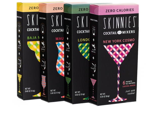 Vittles And Bits - Rsvp Powdered By Rsvp Skinnies - Rsvp Skinnies Cocktail (652x560), Png Download