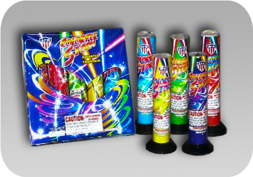 Online Firework Sales For Provo, Orem, Lindon And Other - Colorful Storm (500x500), Png Download