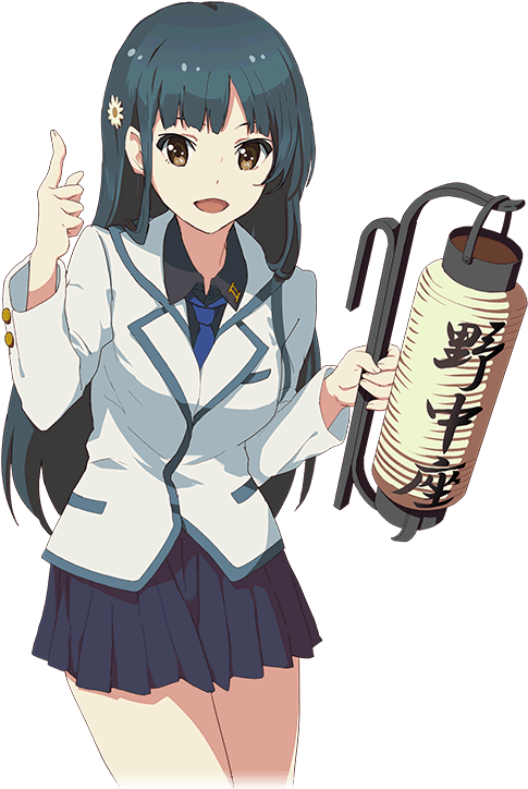 Suzukayagami - Wake Up Girls Anime Nanase (640x800), Png Download