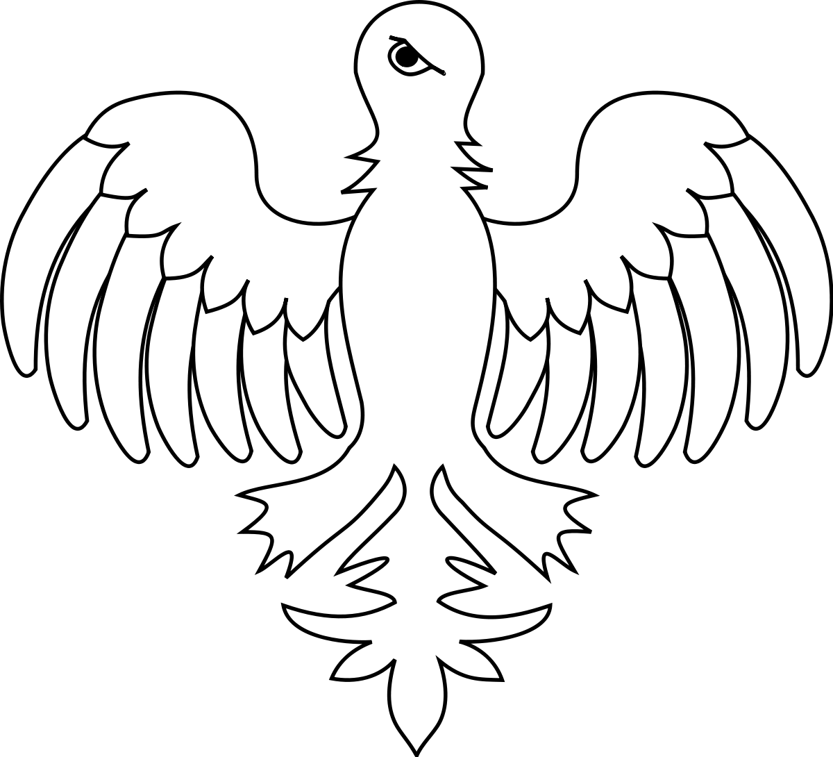 Alerion Bird (1200x1090), Png Download