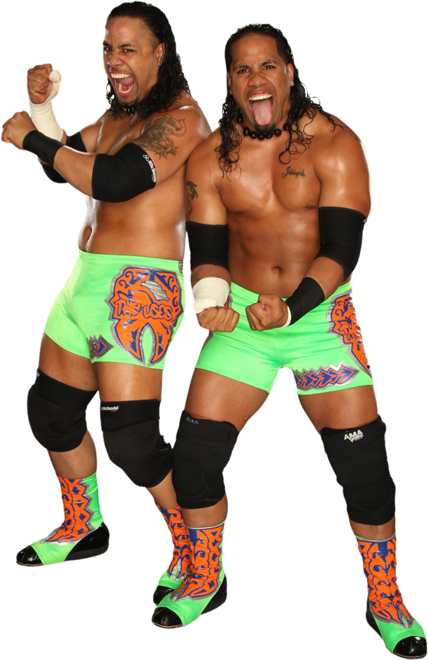 The Uso's - Professional Wrestling (612x943), Png Download
