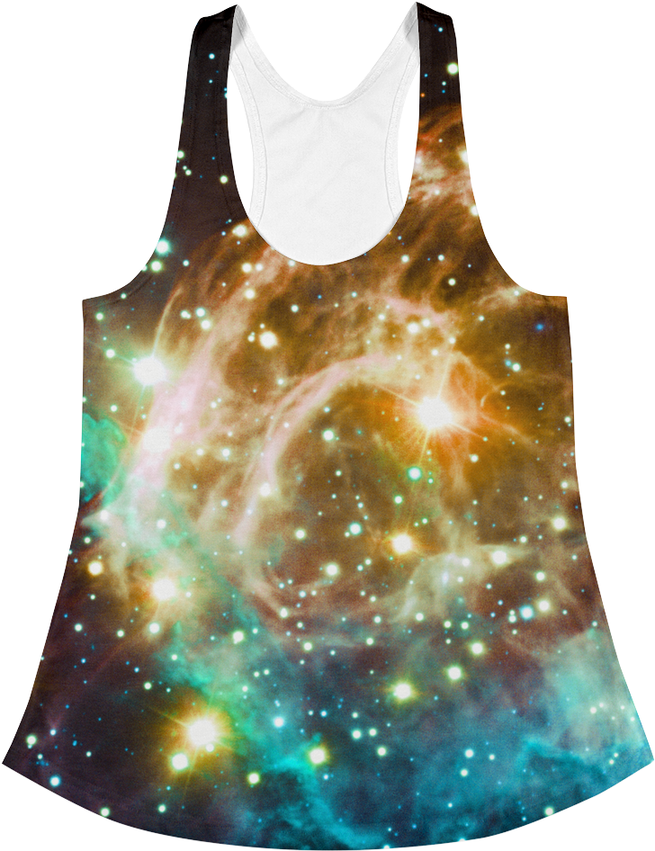 Galaxy, Nebula, And Star Cluster Shirts - Thors Helmet Nebula Necklace Pendant Space Necklace (1000x1000), Png Download