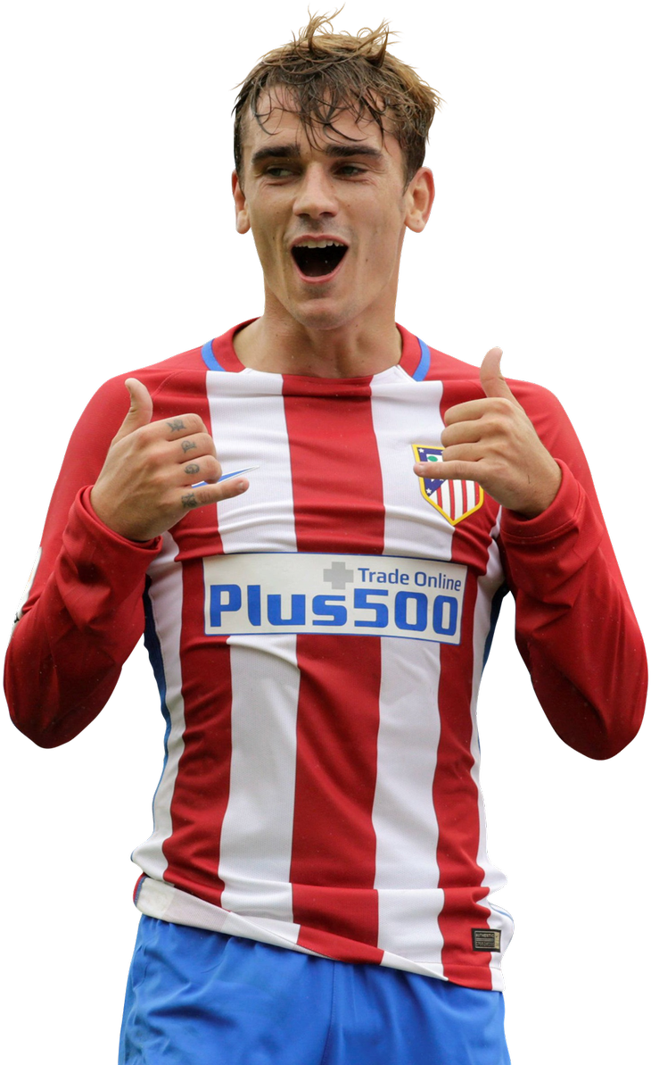 Footyrenders On Twitter - Griezmann Hotline Bling Atletico (745x1200), Png Download