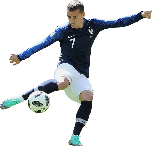 Antoine Griezmann - Antoine Griezmann France Png (640x616), Png Download