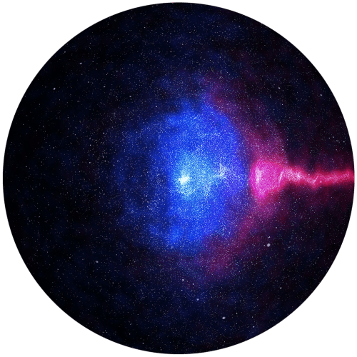 Star Cluster - Circle (500x500), Png Download