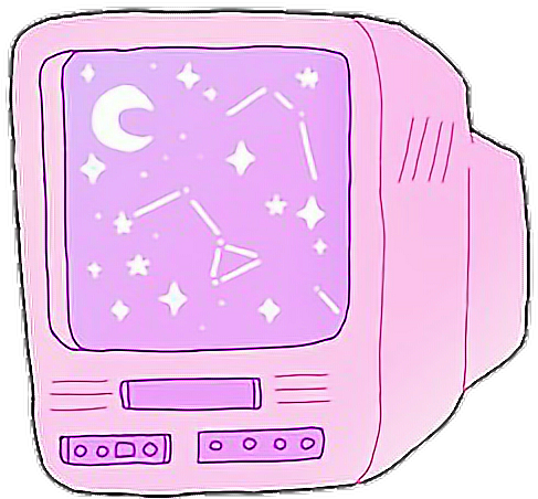 Drawing Tumblr Png Television (648x514), Png Download