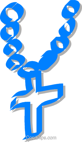 Rosary Royalty Free Vector Clip Art Illustration - Illustration (279x480), Png Download