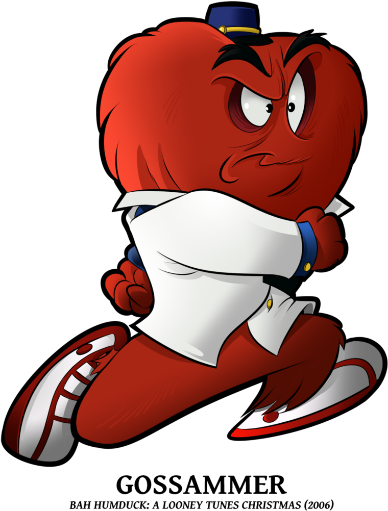 Gossammer Cartoon Tv, Cartoon Styles, Cartoon Characters, - Bah Humduck A Looney Tunes Christmas Sam (785x1018), Png Download