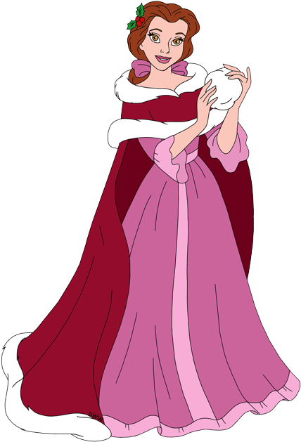 Belle, Rose Belle Belle Belle Belle, Beast - Winter Wishes (step Into Reading) (442x642), Png Download
