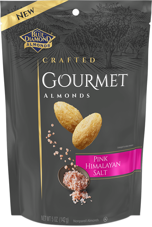 Blue Diamond Gourmet Almonds (516x768), Png Download