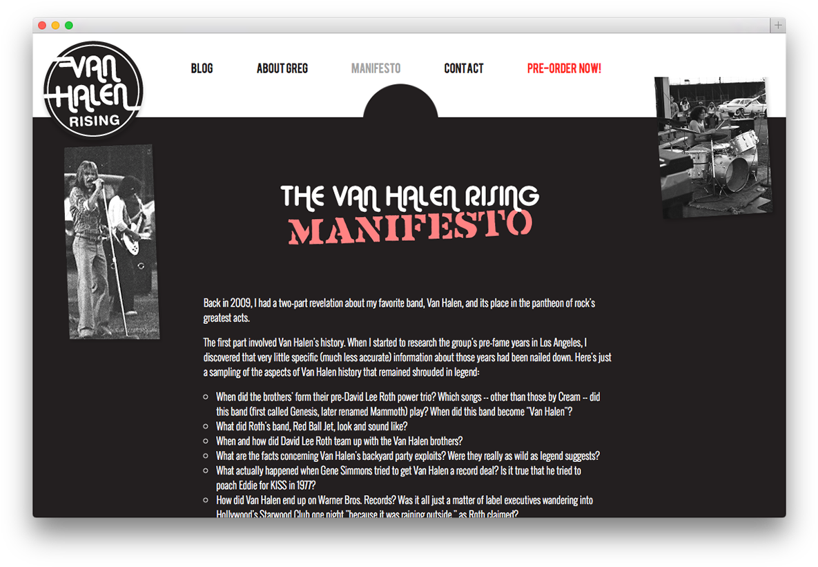 Van Halen Rising: How A Southern California Backyard (1200x832), Png Download