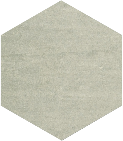 Hexagon - Light Grey Hexagon Tile (489x559), Png Download