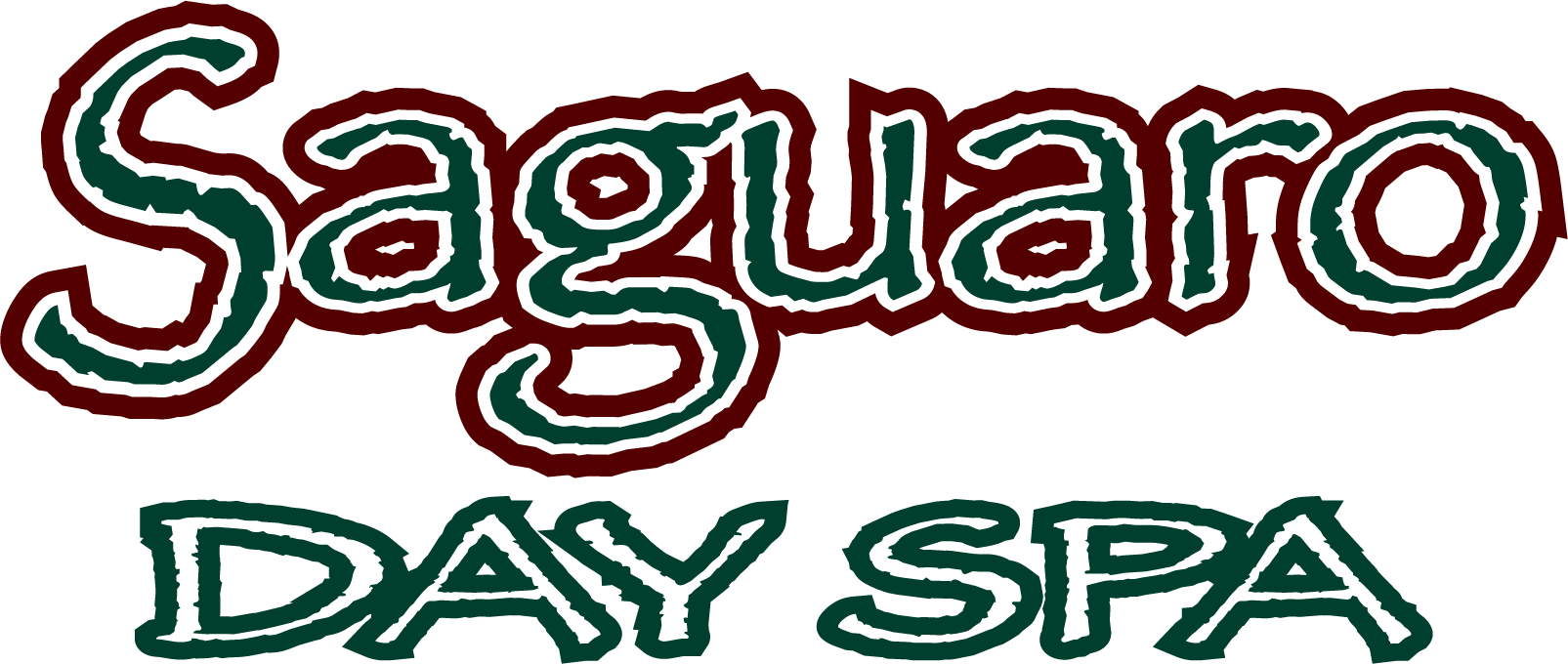 Saguaro Day Spa (1605x680), Png Download