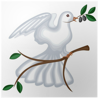 Paloma En Una Rama (400x400), Png Download