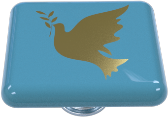 Dove Bringing Olive Branch From The Jerusalem Of Gold - Emblem (400x400), Png Download