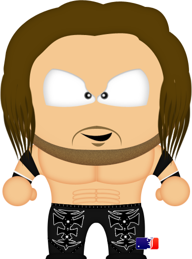 John Morrison By Spwcol - Wwe Cartoon John Morrison (389x525), Png Download