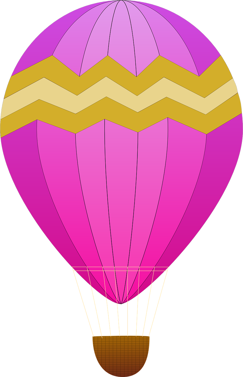 Hot Air Balloons - Hot Air Balloon Clip Art (600x933), Png Download