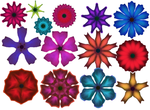 Some Results From The Current Generator, Using Golden - African Daisy (508x372), Png Download