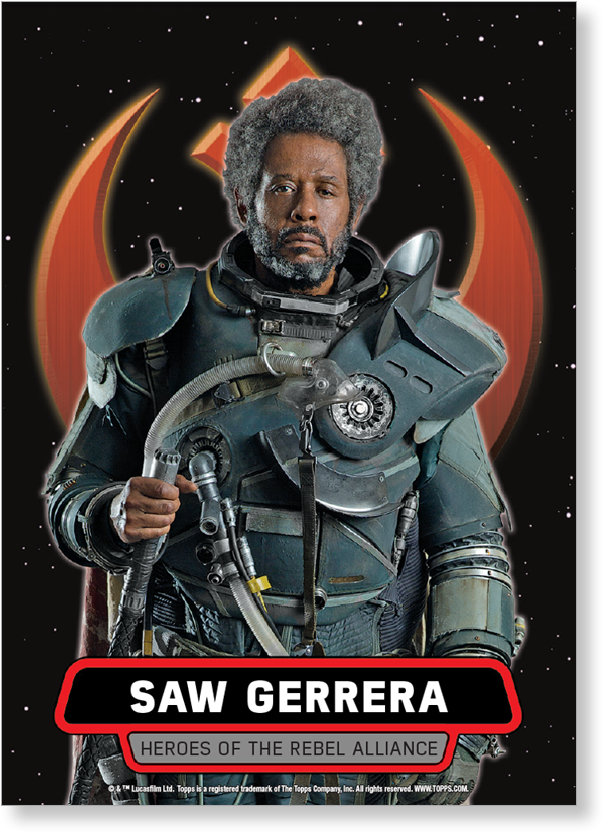 Saw Gerrera 2016 Star Wars Rogue One Series One Heroes - Action Figure (2000x2000), Png Download