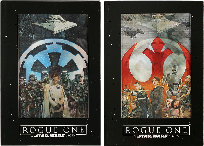 Rogue - Rogue One A Star Wars Story Lenticular Cover Journal (800x800), Png Download