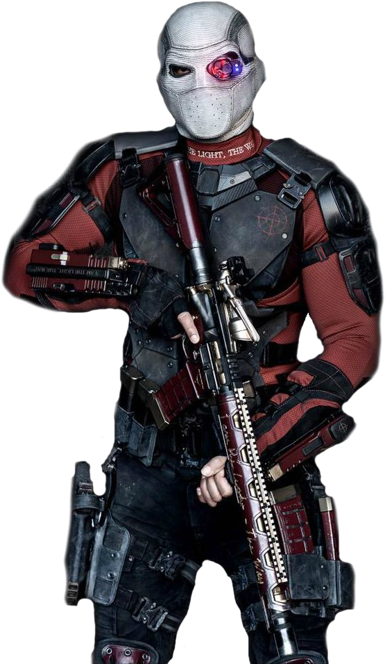 Will Smith As Floyd Lawton, Aka Deadshot In Suicide - Deadshot Suicide Squad Png (648x972), Png Download
