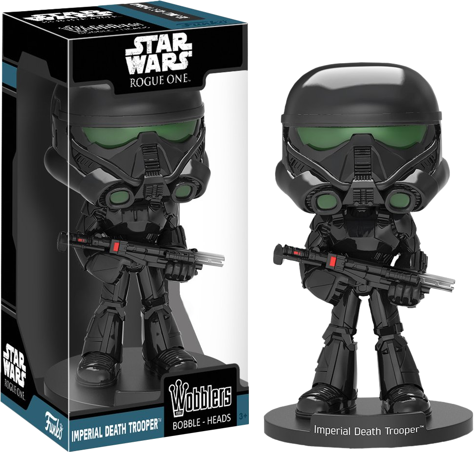 Star Wars Rogue One Imperial Death Trooper Bobble Head - Star Wars Death Trooper Funko (975x930), Png Download