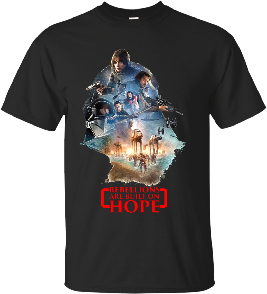 Star Wars Cool Rogue One T Shirts And Hoodies - Star Wars Cool Rogue One T Shirts (1155x1155), Png Download