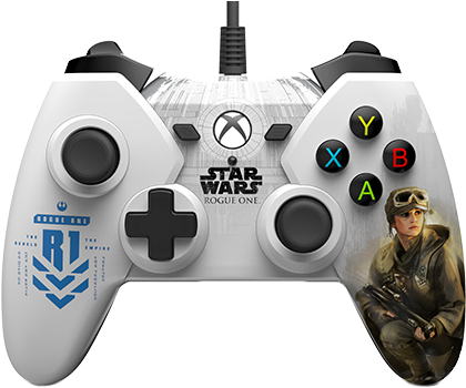 1429446 01 Rogue One Death Trooper Resized 1428281 - Star Wars Rogue One Xbox One Controller (500x350), Png Download