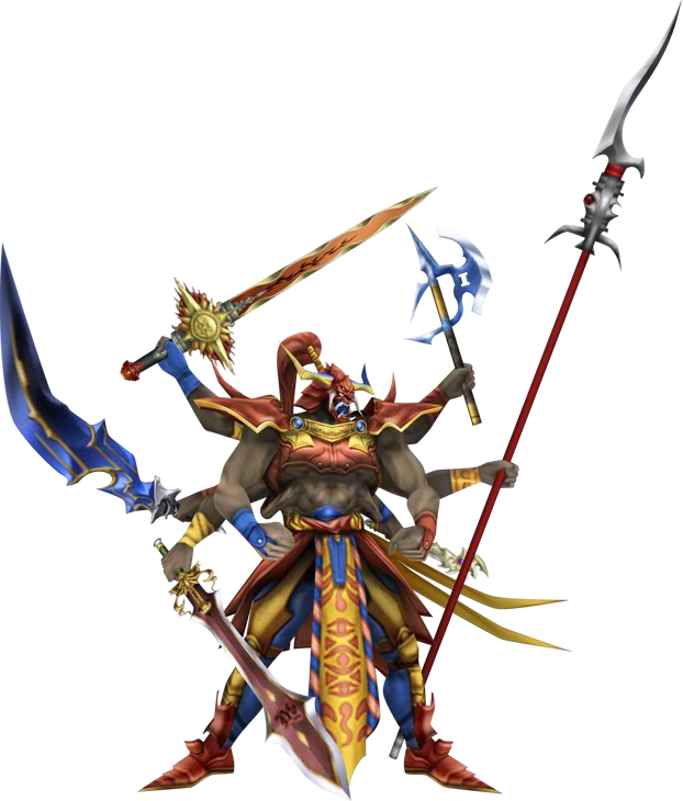 Artwork Gilgamesh - Final Fantasy Gilgamesh (622x730), Png Download