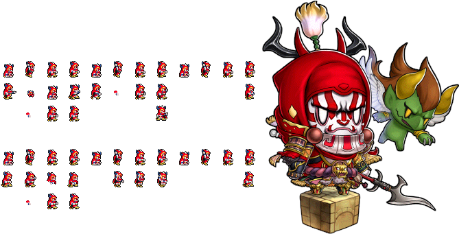 Gilgamesh - Final Fantasy Gilgamesh Sprite (672x352), Png Download