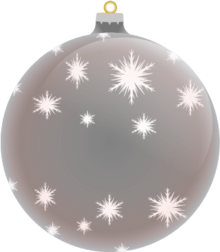 15 Christmas Ornaments Png Silver For Free On Mbtskoudsalg - Sarbatori Fericite Png (400x400), Png Download